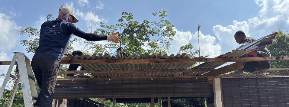 Community Power: OA Farmers Restores Roof and Reinstall Solar Panels